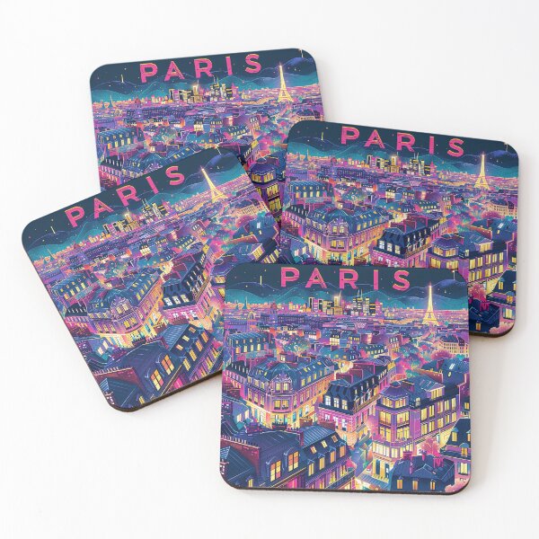 Item preview, =Paris Cityscape Illustration designed and sold by nomiraclehere.