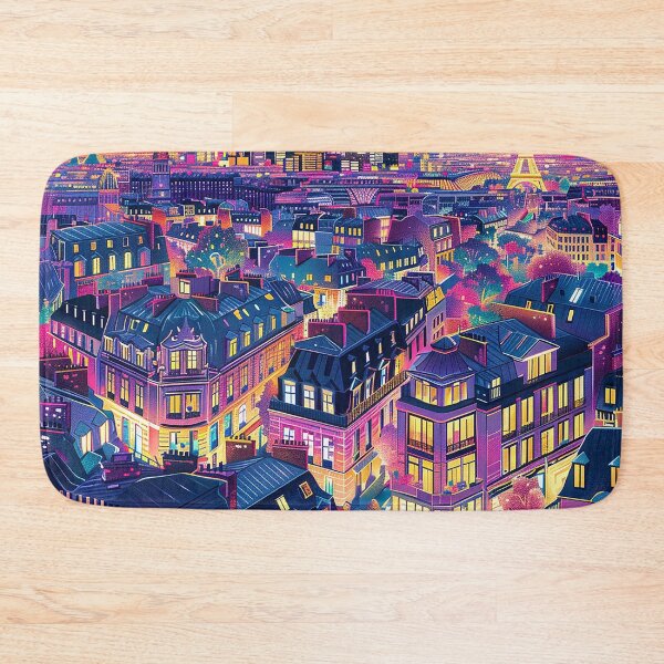 Item preview, =Paris Cityscape Illustration designed and sold by nomiraclehere.