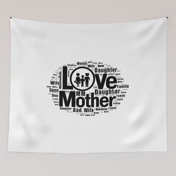 Item preview, #Mother, My Mom, My Mom is Heroine, My First Friends - With Love Design designed and sold by Colorful-Garden.