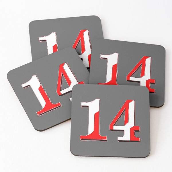 Item preview, fourteen Bold 14 Soccer Number Design designed and sold by 4rpixs.