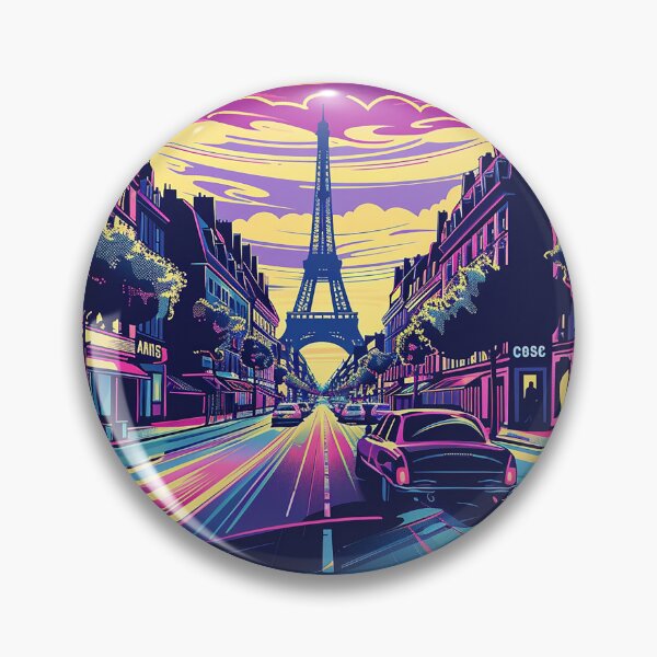 Item preview, =Paris Cityscape Illustration designed and sold by nomiraclehere.