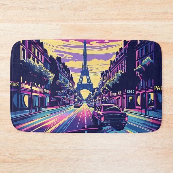 Item preview, =Paris Cityscape Illustration designed and sold by nomiraclehere.