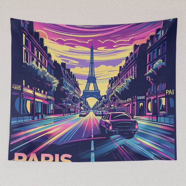 Item preview, =Paris Cityscape Illustration designed and sold by nomiraclehere.
