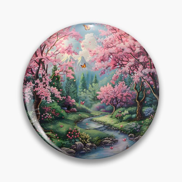 Item preview, Street Spring Symphony: Chalk Art Enchantment designed and sold by AI-Only Creations.