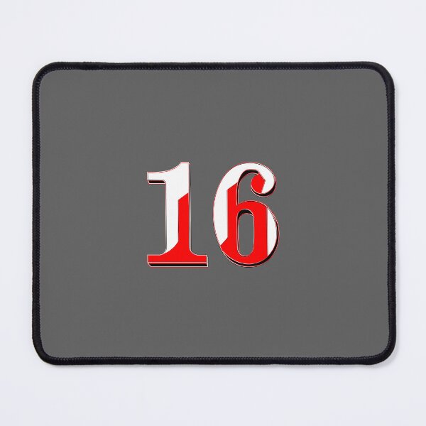 Item preview, sixteen Bold 16 Soccer Number Design designed and sold by 4rpixs.
