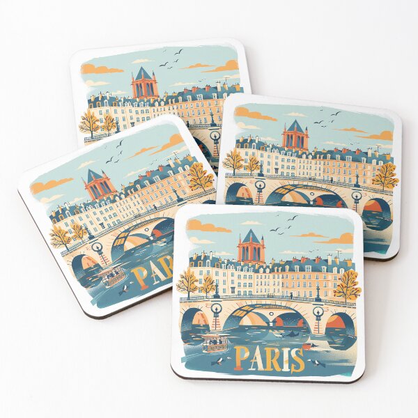 Item preview, =Paris Cityscape Illustration designed and sold by nomiraclehere.