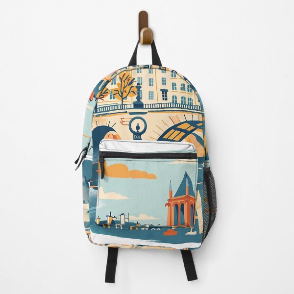 Item preview, =Paris Cityscape Illustration designed and sold by nomiraclehere.