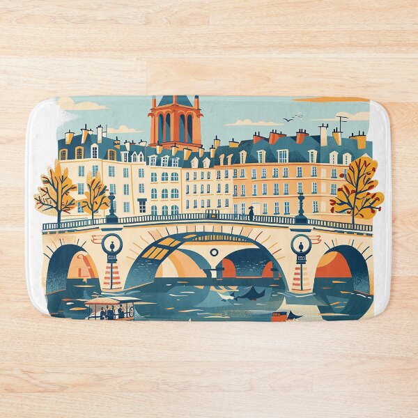Item preview, =Paris Cityscape Illustration designed and sold by nomiraclehere.