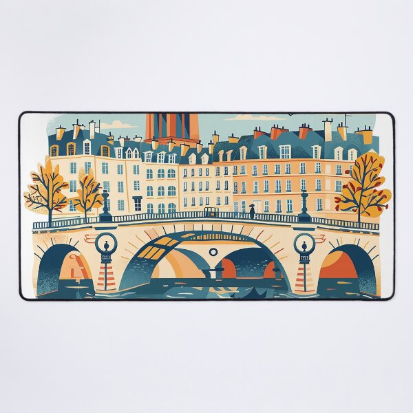 Item preview, =Paris Cityscape Illustration designed and sold by nomiraclehere.