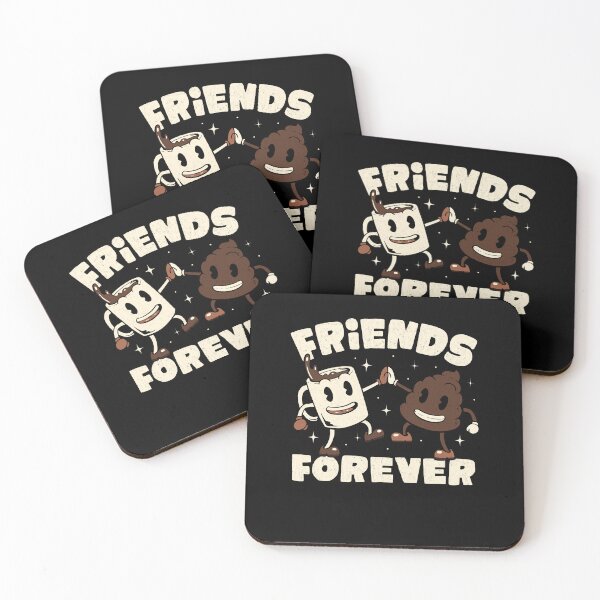 Item preview, Friends Forever - Funny Coffee Sarcastic Gift designed and sold by koalateess.