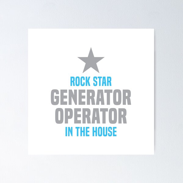 Item preview, Rock Star Generator Operator in the House designed and sold by NermilioDesigns.
