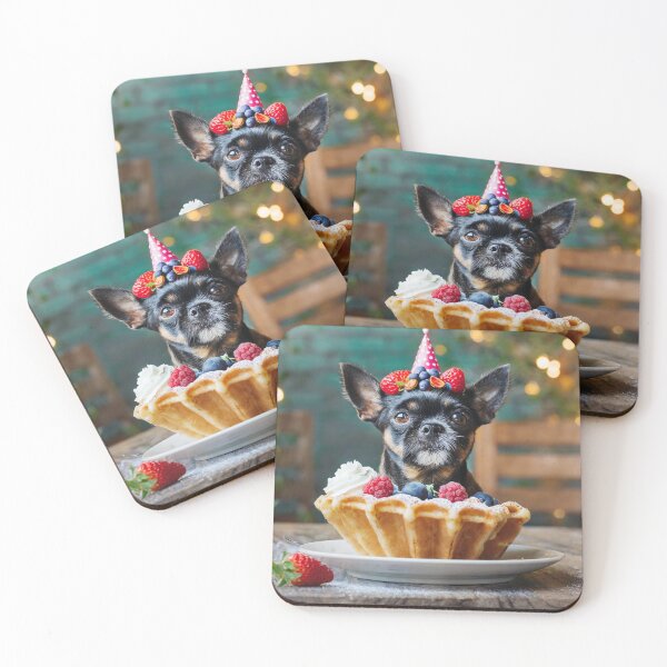 Item preview, Affenpinscher on Belgian waffle designed and sold by toppopin.