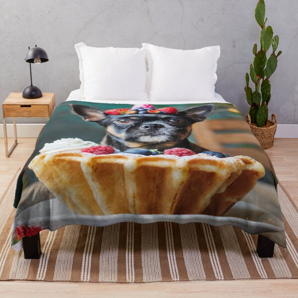 Item preview, Affenpinscher on Belgian waffle designed and sold by toppopin.