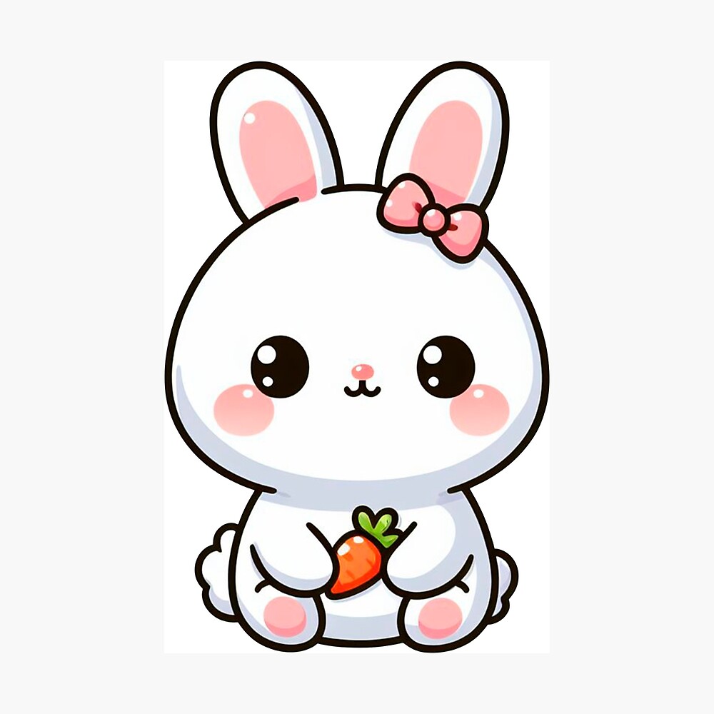 cute rabbit Poster