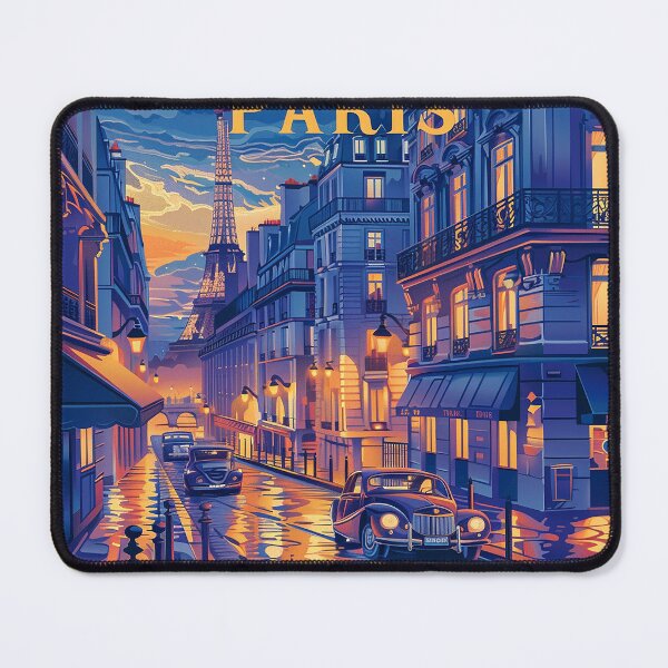 Item preview, =Paris Cityscape Illustration designed and sold by nomiraclehere.