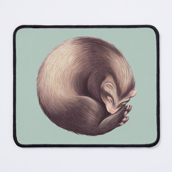 Item preview, Sleeping Ferret designed and sold by Lauren Tregenza Fine Art.