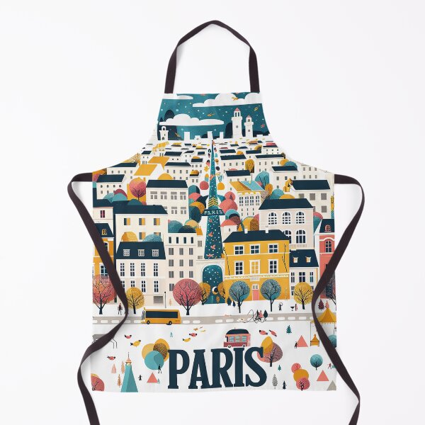 Item preview, =Paris Cityscape Illustration designed and sold by nomiraclehere.
