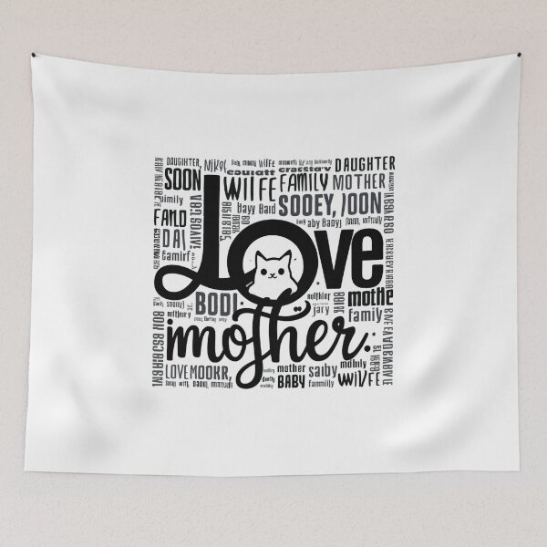 Item preview, #Mother, My Mom, My Mom is Heroine, My First Friends - With Love Design designed and sold by Colorful-Garden.