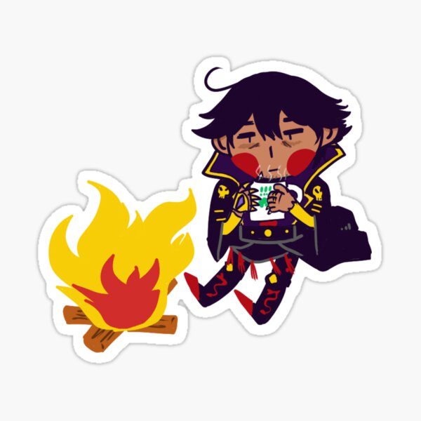 meanwhile, at the morphic pool Sticker
