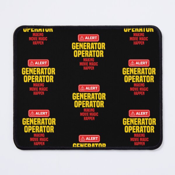 Item preview, Generator Operator Making Movie Magic Happen designed and sold by NermilioDesigns.