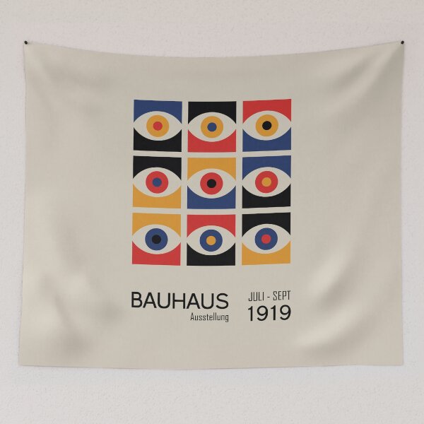 Item preview, Copy of Bauhaus 1919 inspired artwork, Exhibition Poster, Modern Art Bauhaus designed and sold by Gui Furtado.