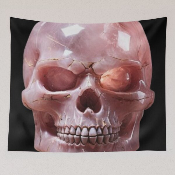 Item preview, Crystal Skull (Rose Quartz) designed and sold by Zendragon-Store.