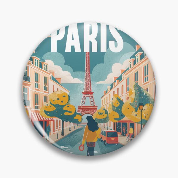 Item preview, =Paris Cityscape Illustration designed and sold by nomiraclehere.