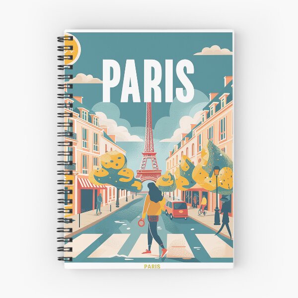 Item preview, =Paris Cityscape Illustration designed and sold by nomiraclehere.