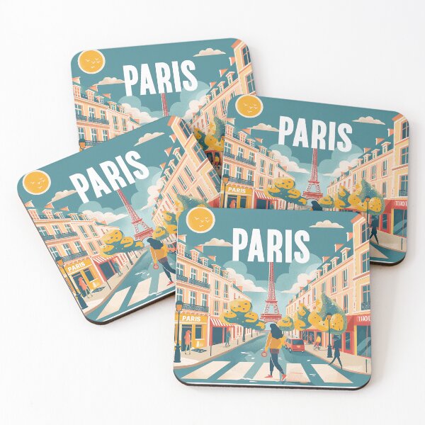 Item preview, =Paris Cityscape Illustration designed and sold by nomiraclehere.