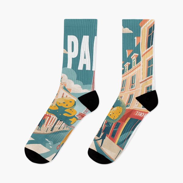 Item preview, =Paris Cityscape Illustration designed and sold by nomiraclehere.