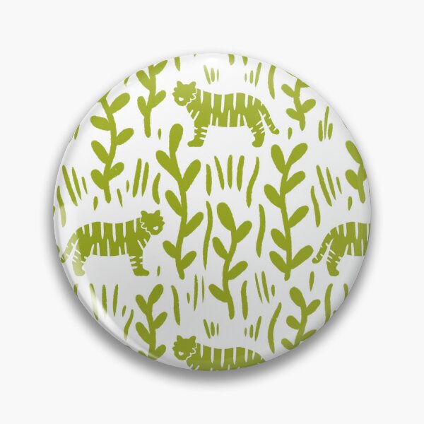 Item preview, Green Tiger Jungle Pattern designed and sold by PerpetualPanic.