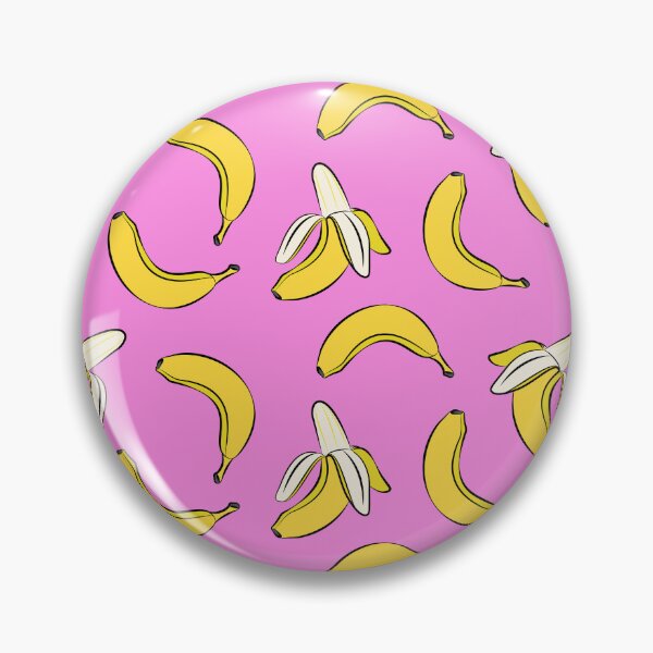 Item preview, Bananas on hot pink designed and sold by littlearrow.