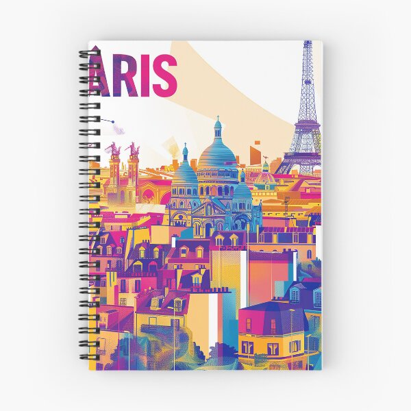 Item preview, =Paris Cityscape Illustration designed and sold by nomiraclehere.