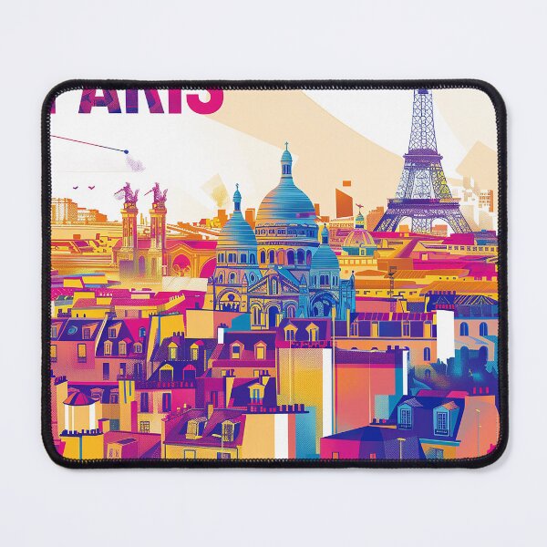 Item preview, =Paris Cityscape Illustration designed and sold by nomiraclehere.