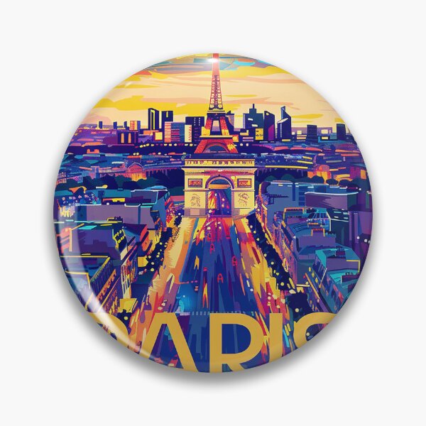 Item preview, =Paris Cityscape Illustration designed and sold by nomiraclehere.
