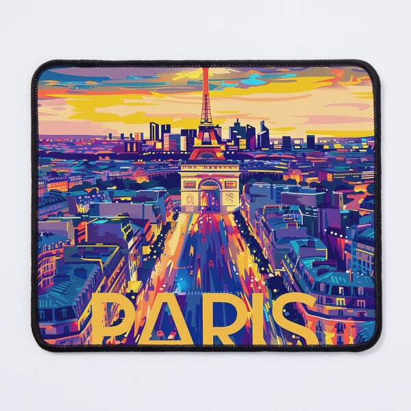 Item preview, =Paris Cityscape Illustration designed and sold by nomiraclehere.