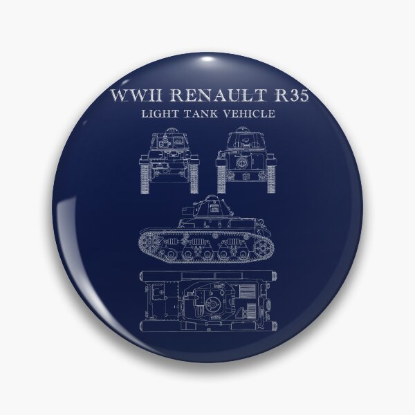 Item preview, Blueprints French Tank World War 2 designed and sold by Blok45.