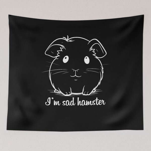 Item preview, Sad Hamster designed and sold by Imagin8Graphic.