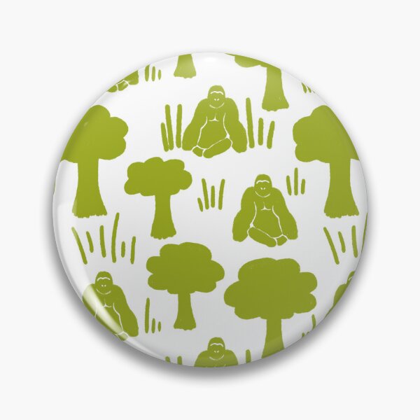 Item preview, Green Gorilla Forest Pattern designed and sold by PerpetualPanic.