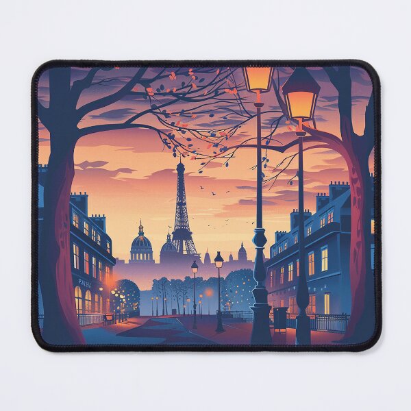 Item preview, =Paris Cityscape Illustration designed and sold by nomiraclehere.