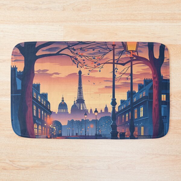 Item preview, =Paris Cityscape Illustration designed and sold by nomiraclehere.