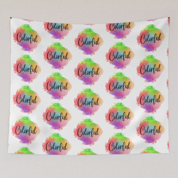 Item preview, Colorful on colorful smoke background designed and sold by Kalpa.