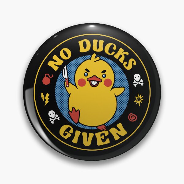 Item preview, No Ducks Given - Violent Duck Seal by Tobe Fonseca designed and sold by Tobe Fonseca®.