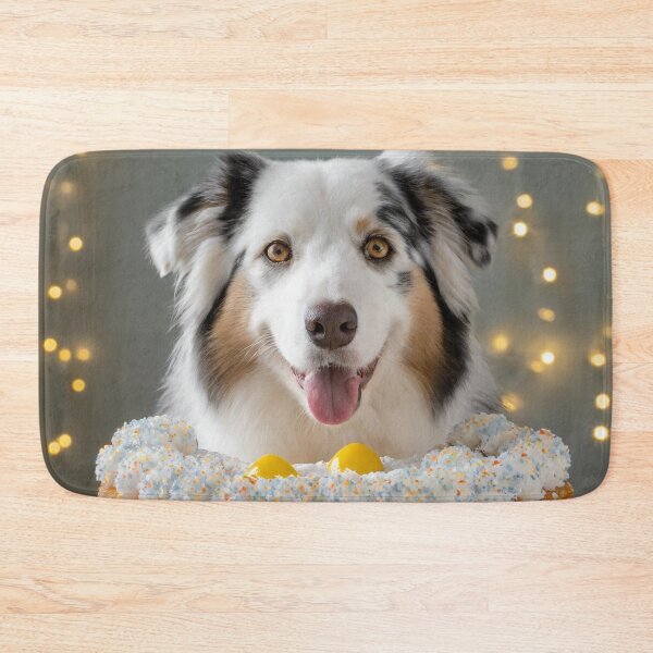 Item preview, Australian Shepherd in Lamington Australian cake designed and sold by toppopin.