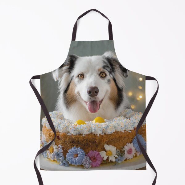 Item preview, Australian Shepherd in Lamington Australian cake designed and sold by toppopin.