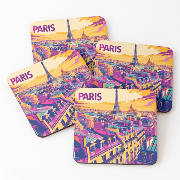 Item preview, =Paris Cityscape Illustration designed and sold by nomiraclehere.