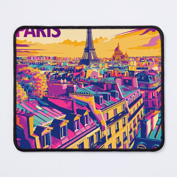 Item preview, =Paris Cityscape Illustration designed and sold by nomiraclehere.