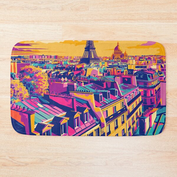Item preview, =Paris Cityscape Illustration designed and sold by nomiraclehere.