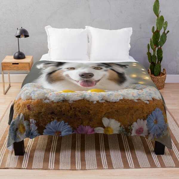 Item preview, Australian Shepherd in Lamington Australian cake designed and sold by toppopin.