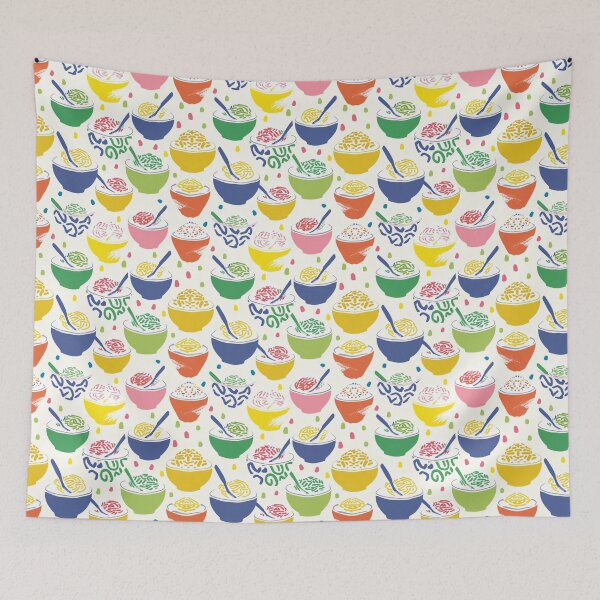 Item preview, Bingsoo Bliss: Cool Korean Shaved Ice Pattern designed and sold by minjagoods.